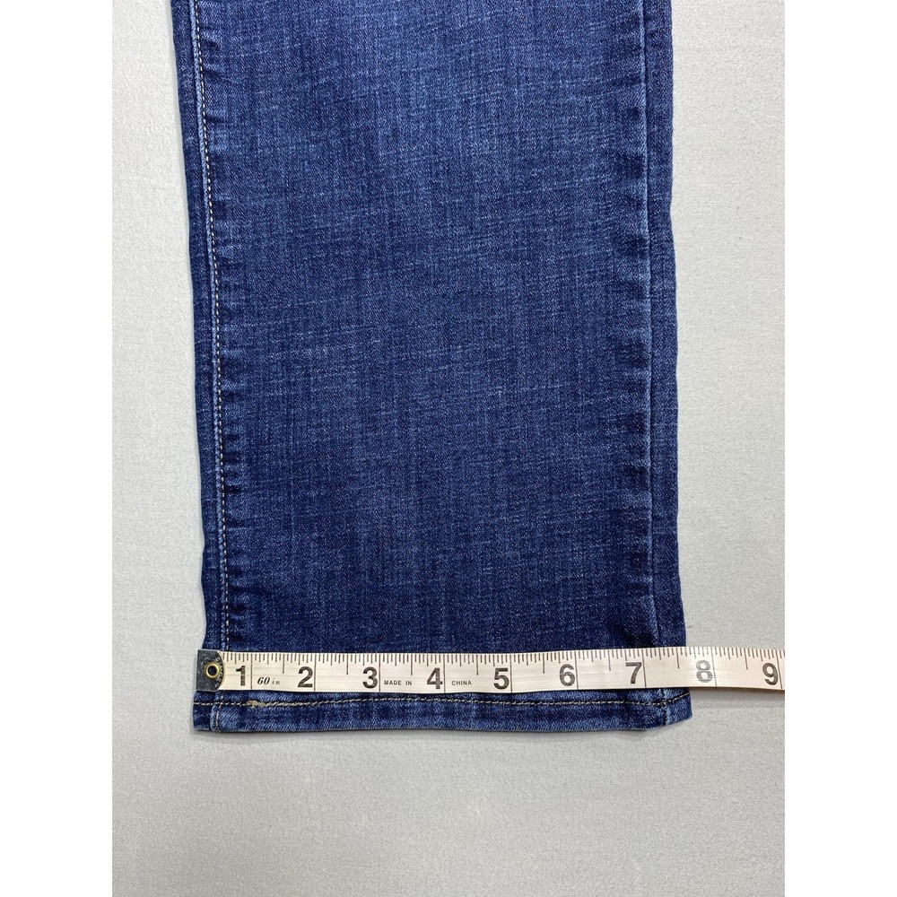 Levi's Classic Straight Jeans Women's 12S W31 L28 Medium Wash Stretch Denim - Picture 9 of 12